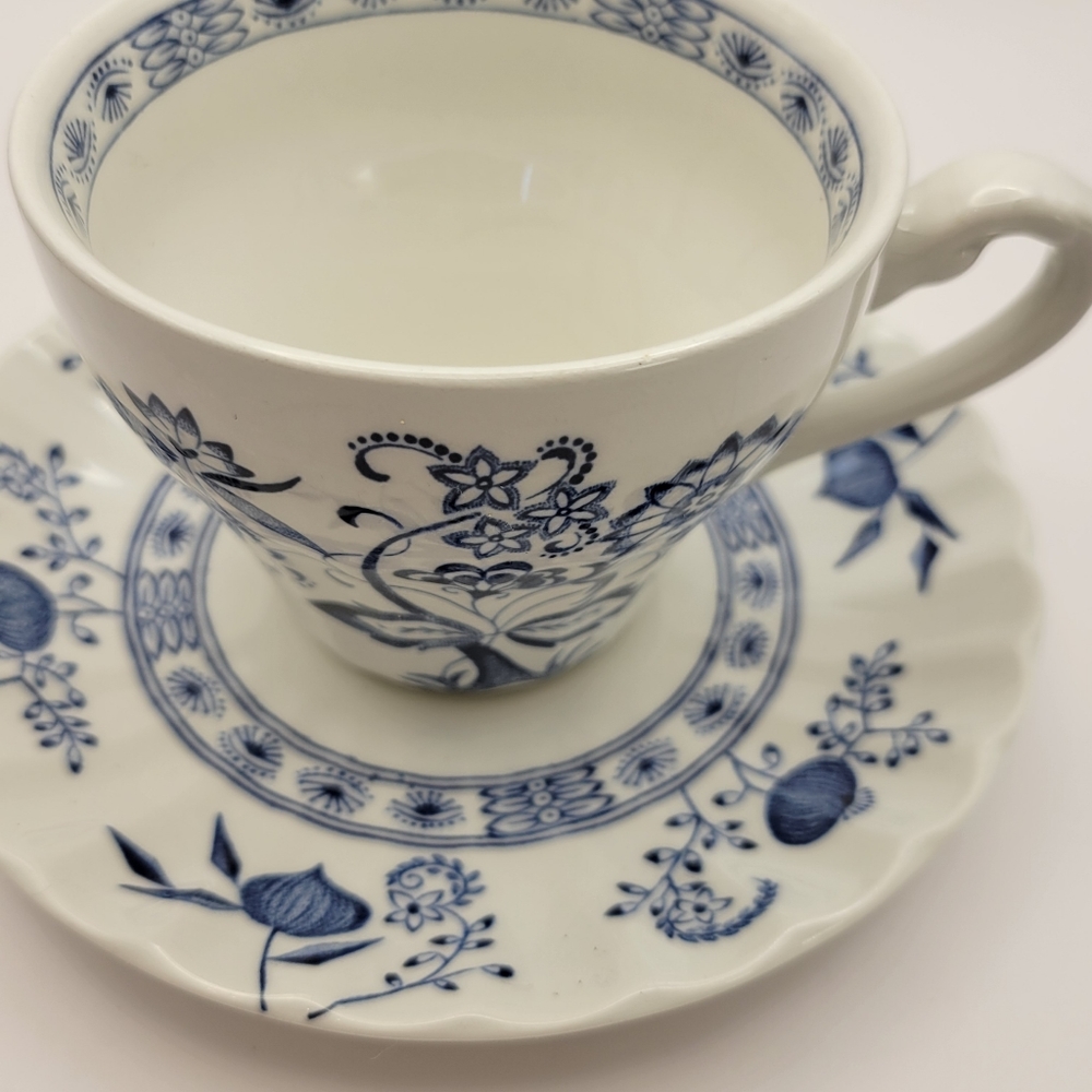 VTG J&G Meakin England Classic Nordic Ironstone. Set of 4. Cups and Saucers. - Picture 3 of 7